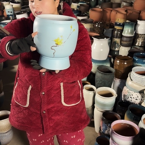 口20高25瑕疵盆子盆子 