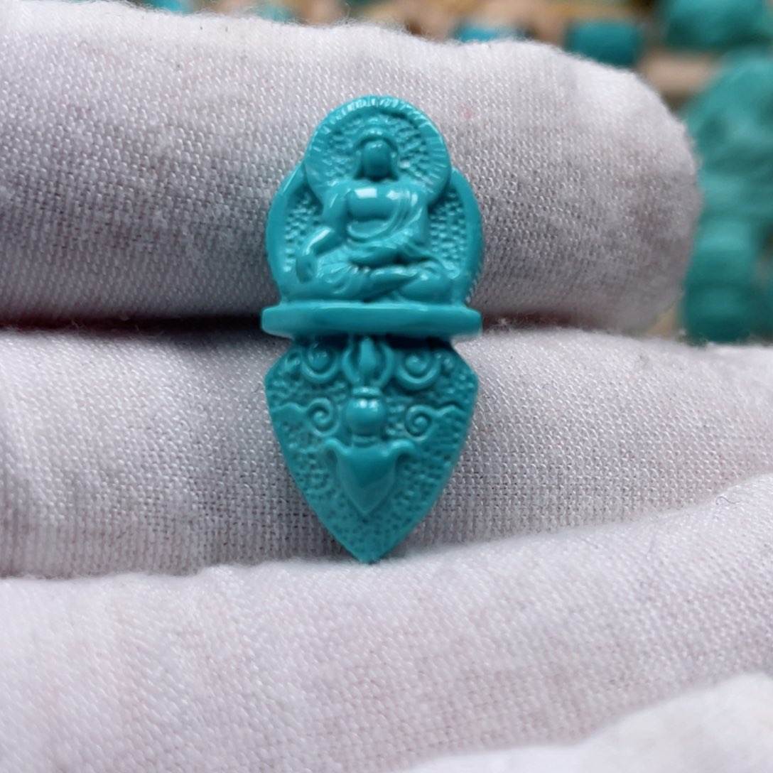 绿松石珠宝奇石未镶嵌