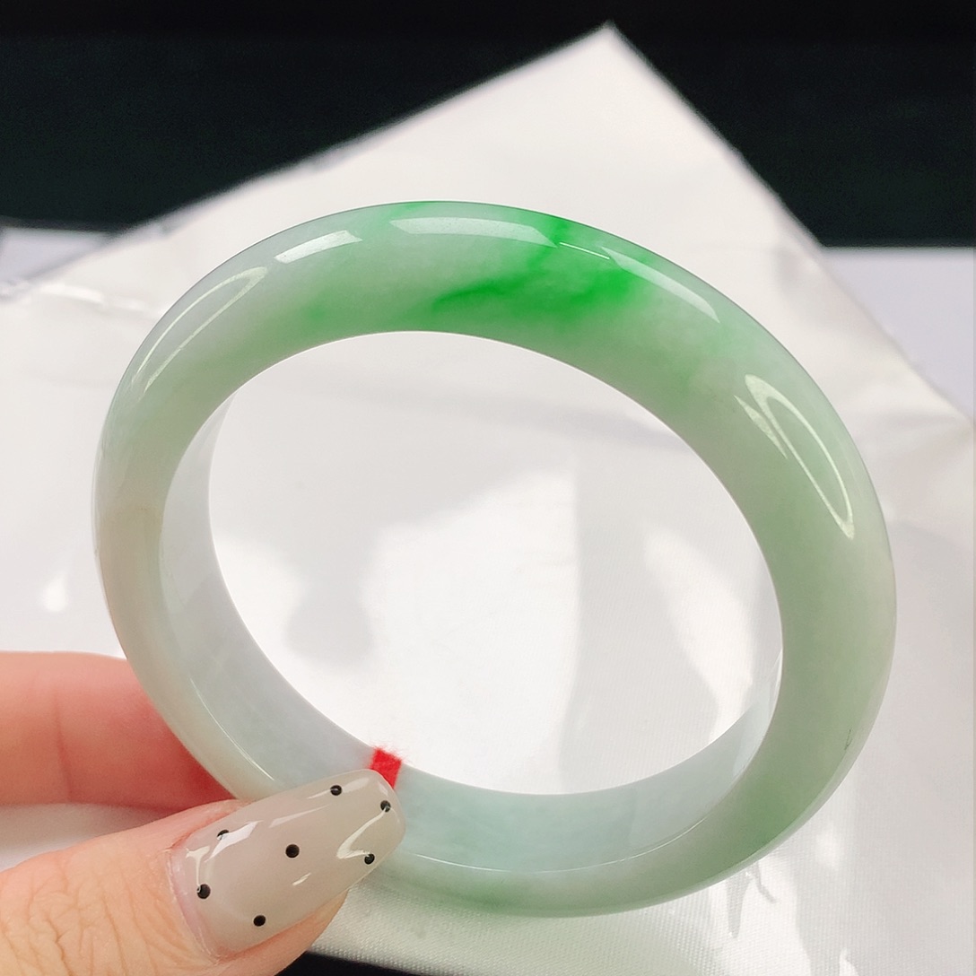 未镶嵌手镯翡翠54.5