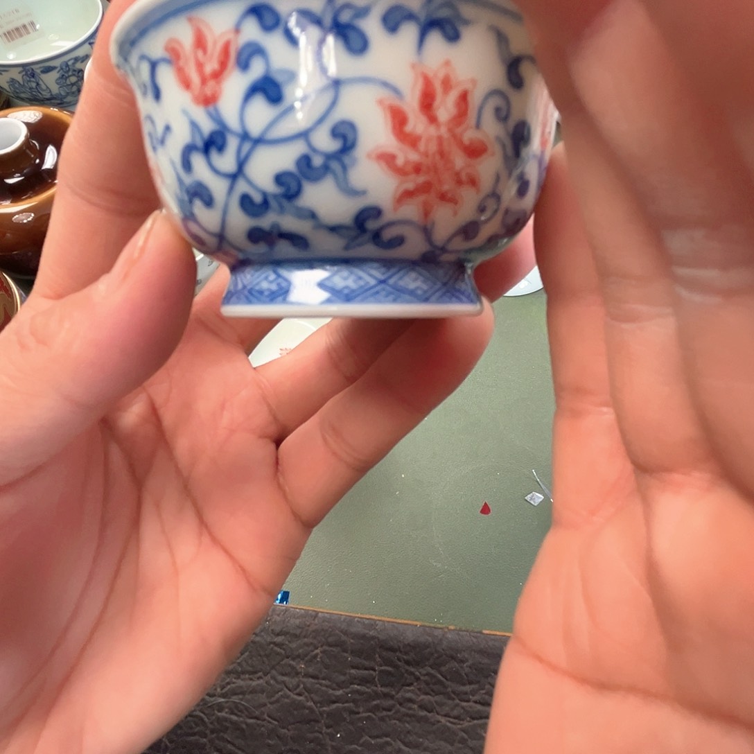 杯青花瓷器青花瓷器