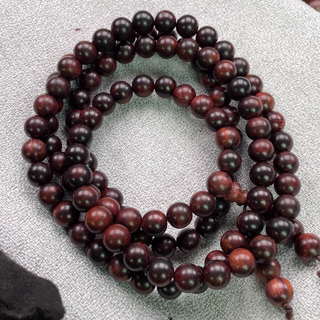 黄花梨/降香黄檀手串紫油梨08*108