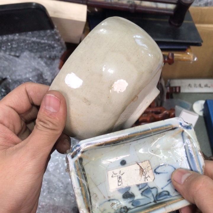 陶瓷孤品单件车里拍