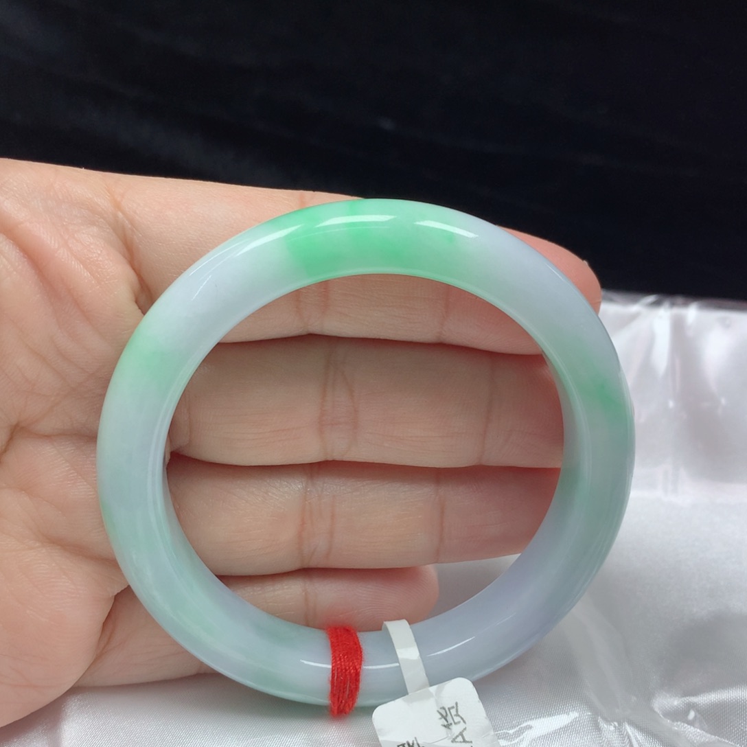 翡翠手镯未镶嵌正圈55.4