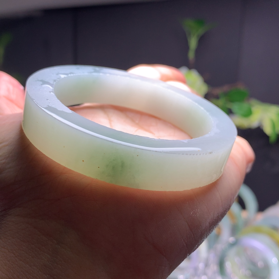 定制翡翠未镶嵌翡翠手镯56_59
