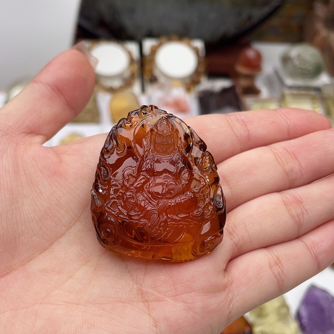 水晶颈饰未镶嵌定制