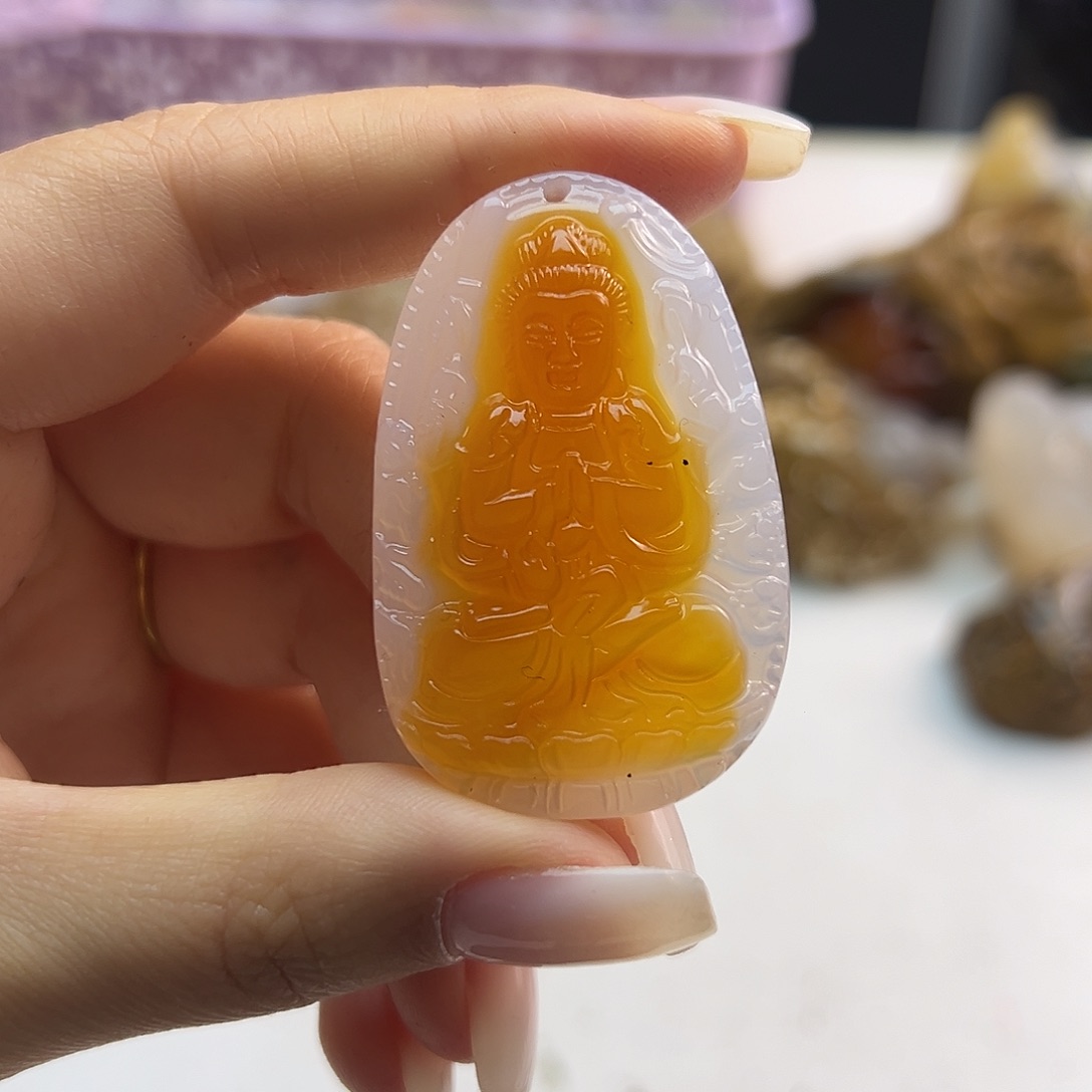 玛瑙/玉髓未镶嵌颈饰