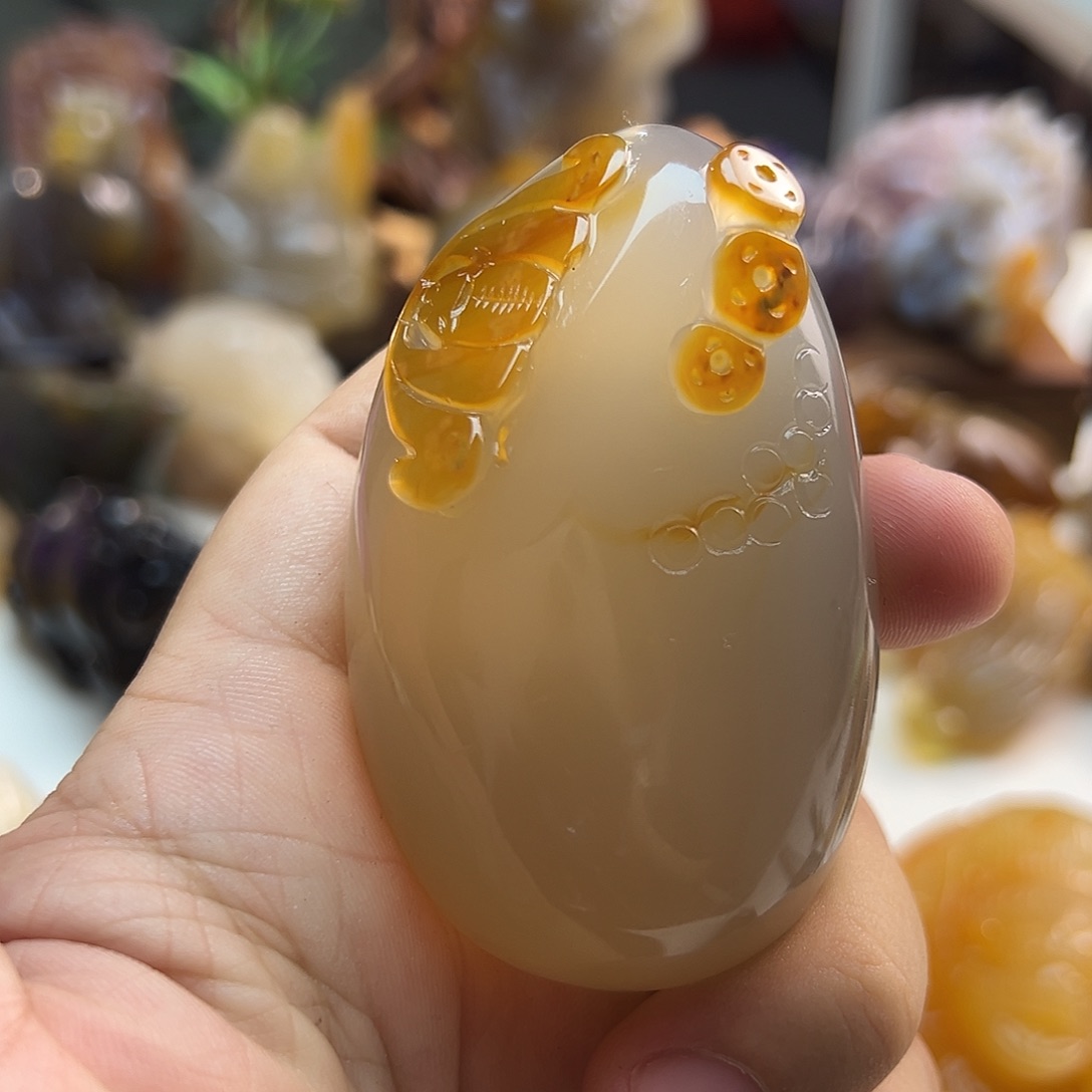 玛瑙/玉髓未镶嵌颈饰