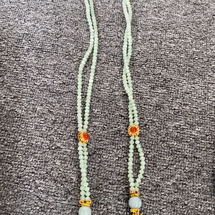 翡翠颈饰未镶嵌首饰