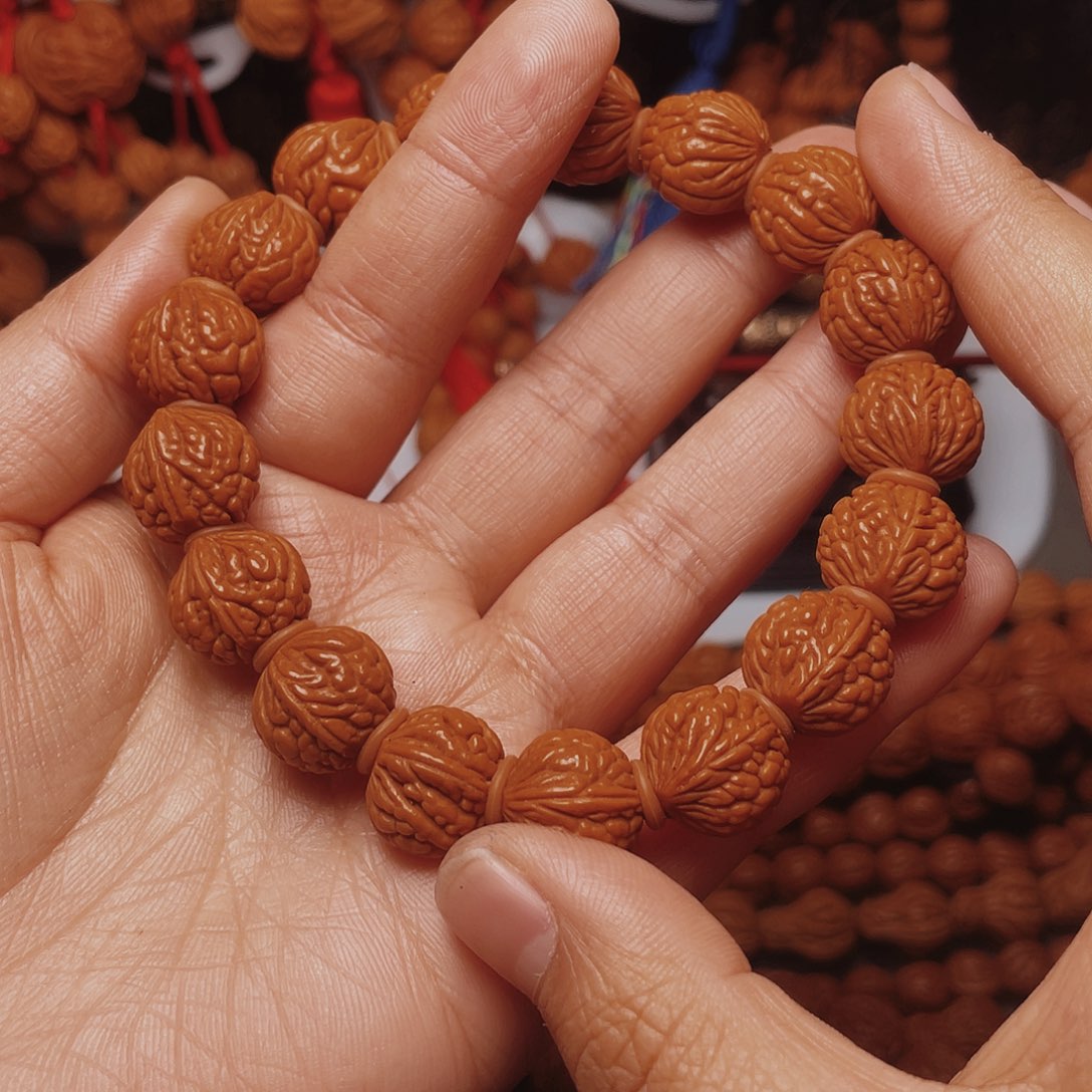 手串桃核龙纹桃枭