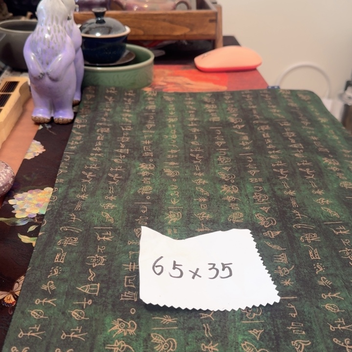 熠羽毛球的茶席茶席