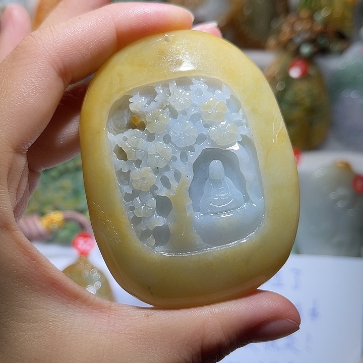 吊坠(不含链)未镶嵌翡翠