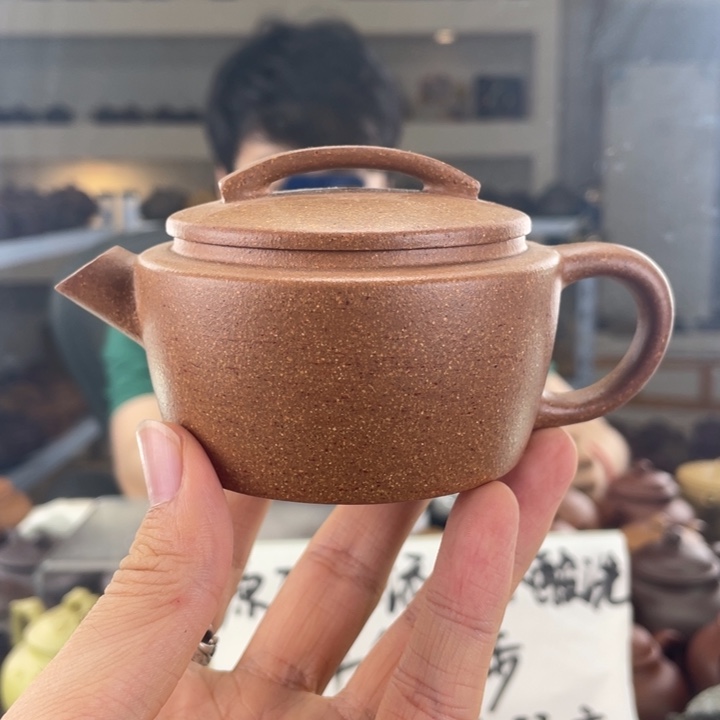 茶壶紫砂150cc黄降坡茶壶