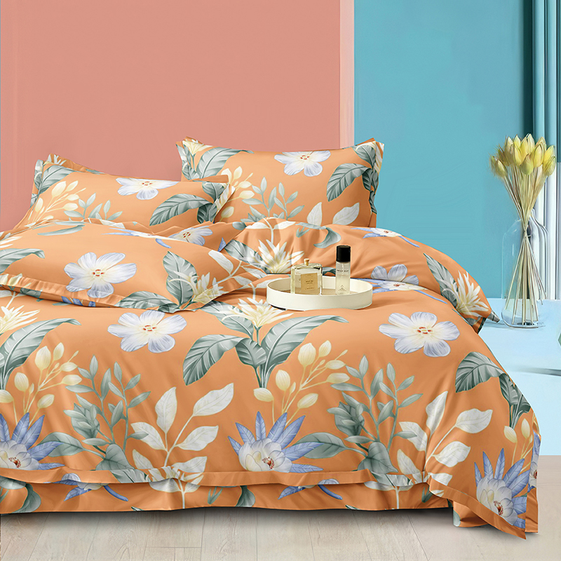 【四件套】新疆长绒棉柔软舒适简约全纯床单被套单双人床上用品新款