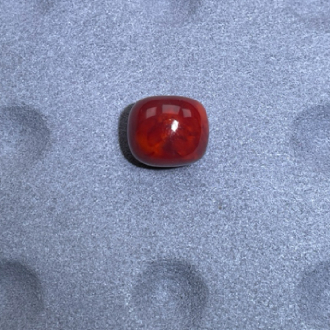 天然川料瓦西南红老型珠12MM