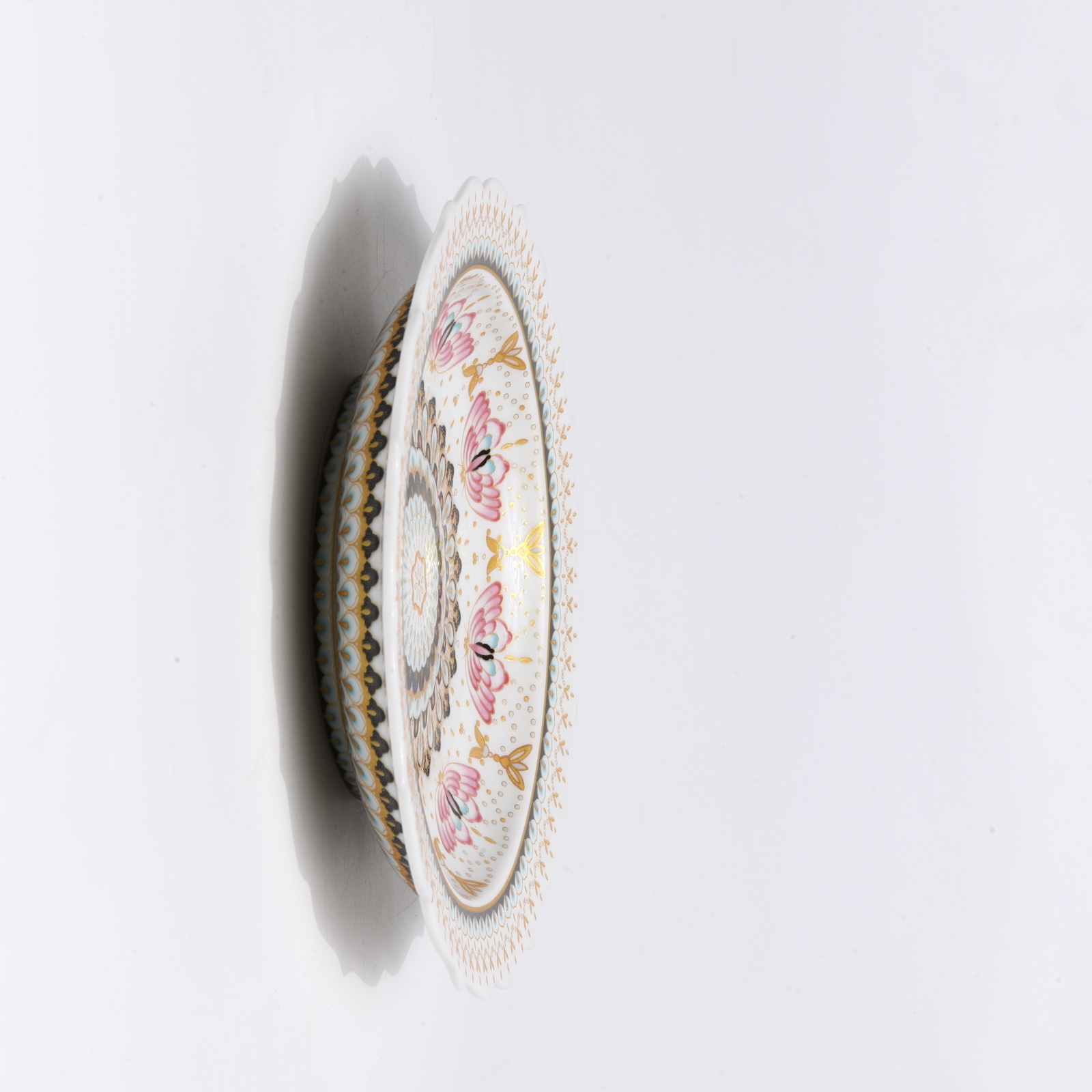 【非遗茶空间】福蝶壶承      中式瓷杯茶道茶具