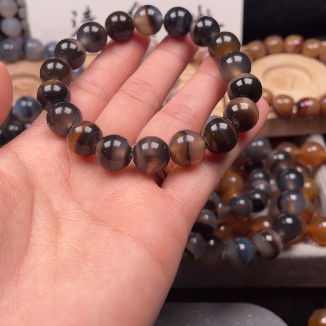 玛瑙/玉髓未镶嵌手链