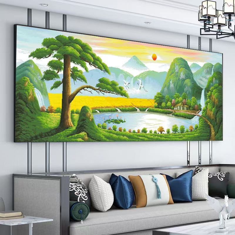 手工成品祥瑞聚财t4804