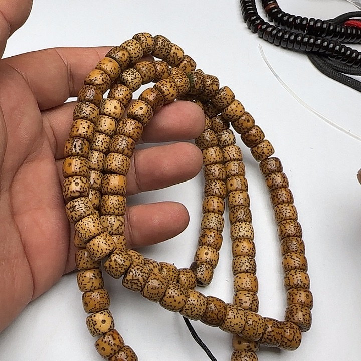 桑杰出品小元素配饰星月菩提念珠