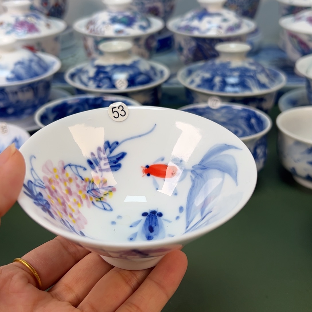 木木景德镇纯手绘茶具53