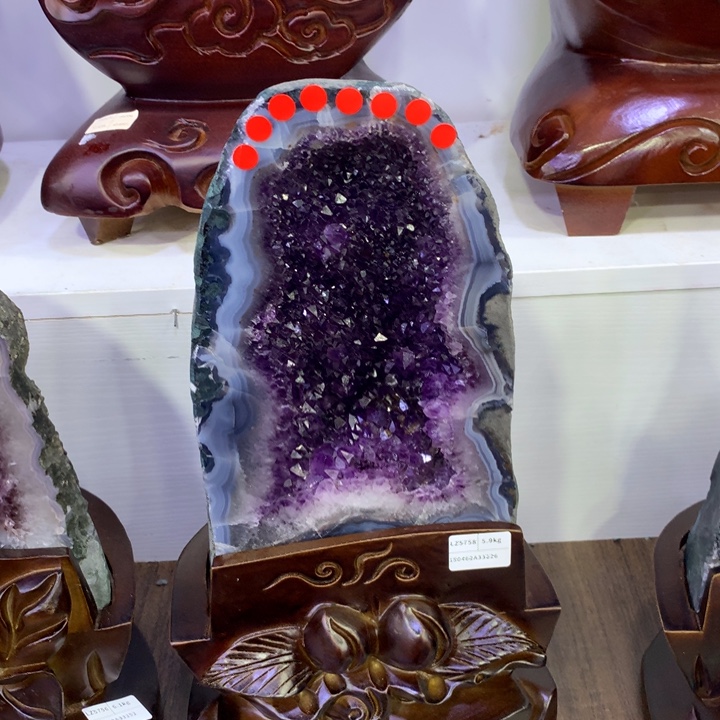 紫晶大型摆件（非配饰）未镶嵌