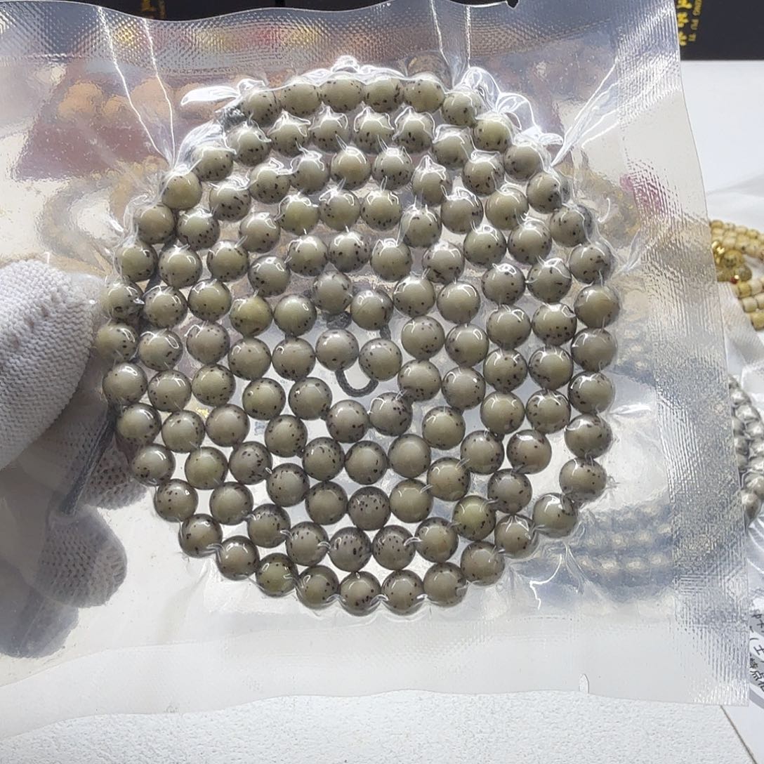 星月菩提吊坠28梵天头条糯冰牛毛星河豚7圆108一物一图