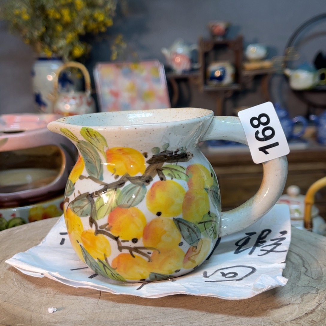 杯素浅陶瓷手工手绘