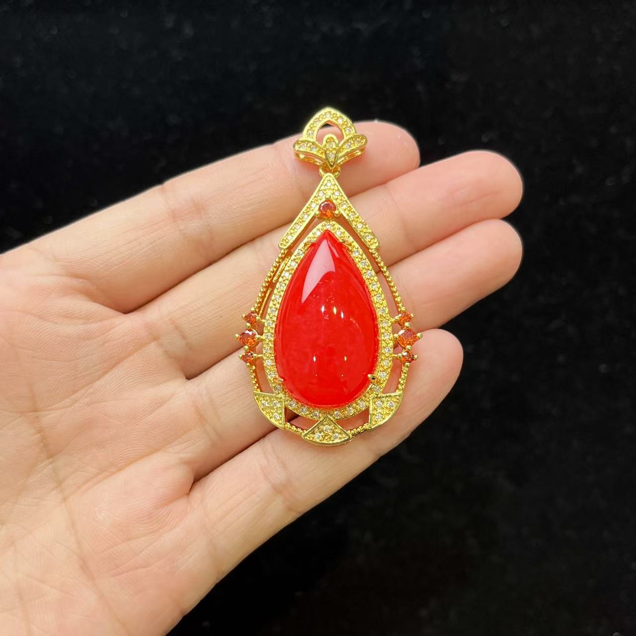 红景天吊坠(不带链) Y753