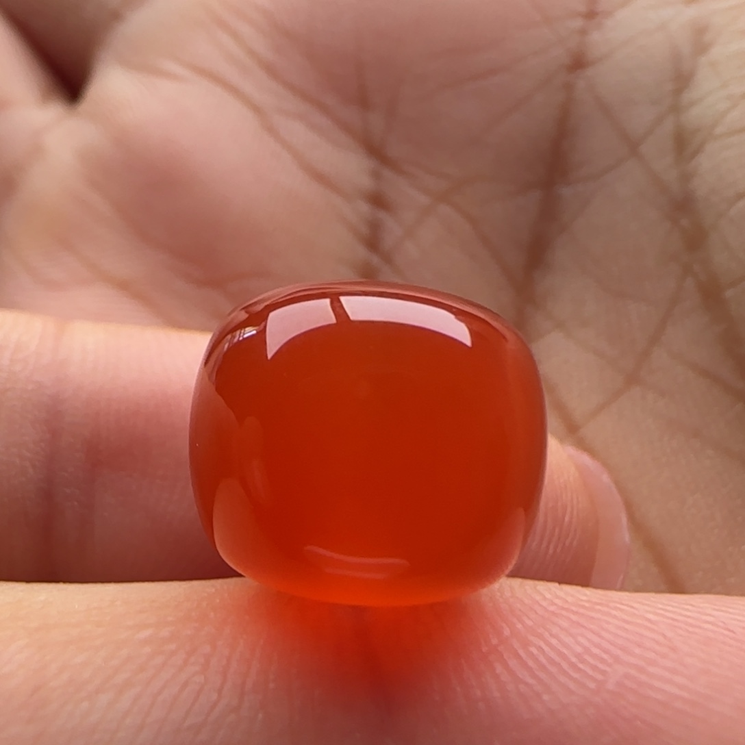 南红玛瑙老型12.7-11.3未镶嵌