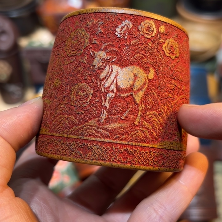 茶杯紫砂宜兴紫砂主人杯