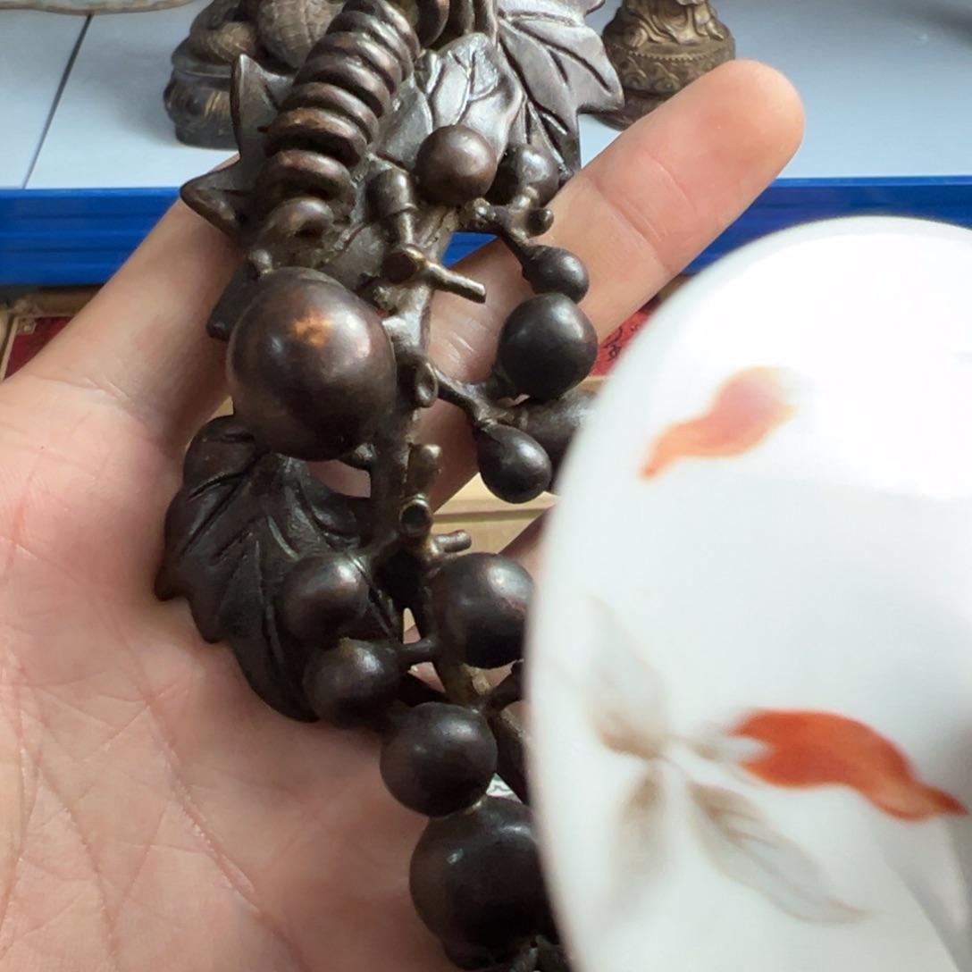 紫砂茶叶盒现代工艺美术瓷器