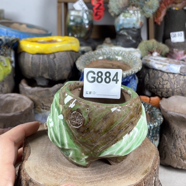 紫砂花盆开播福利陶瓷花盆