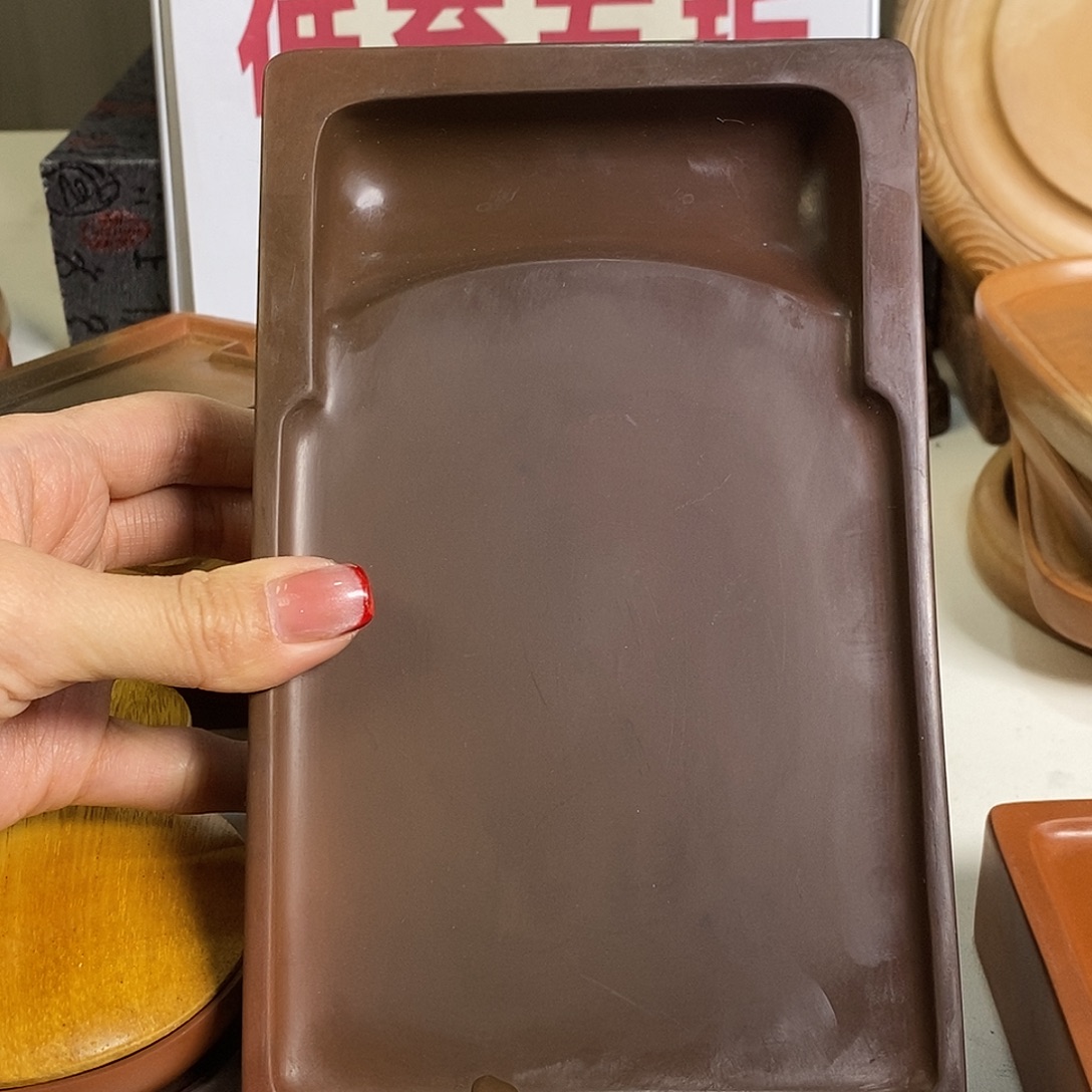 窑变玫瑰紫7寸抄手