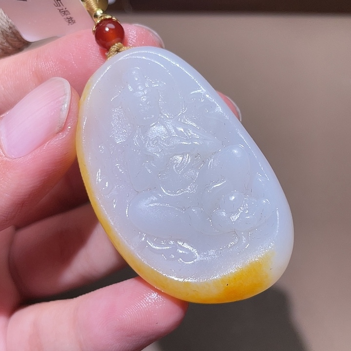 和田玉颈饰未镶嵌Y