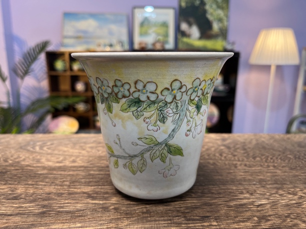 手作孤品（A046）特惠款多肉花盆一物一拍，外高10.5cm内口10.5cm