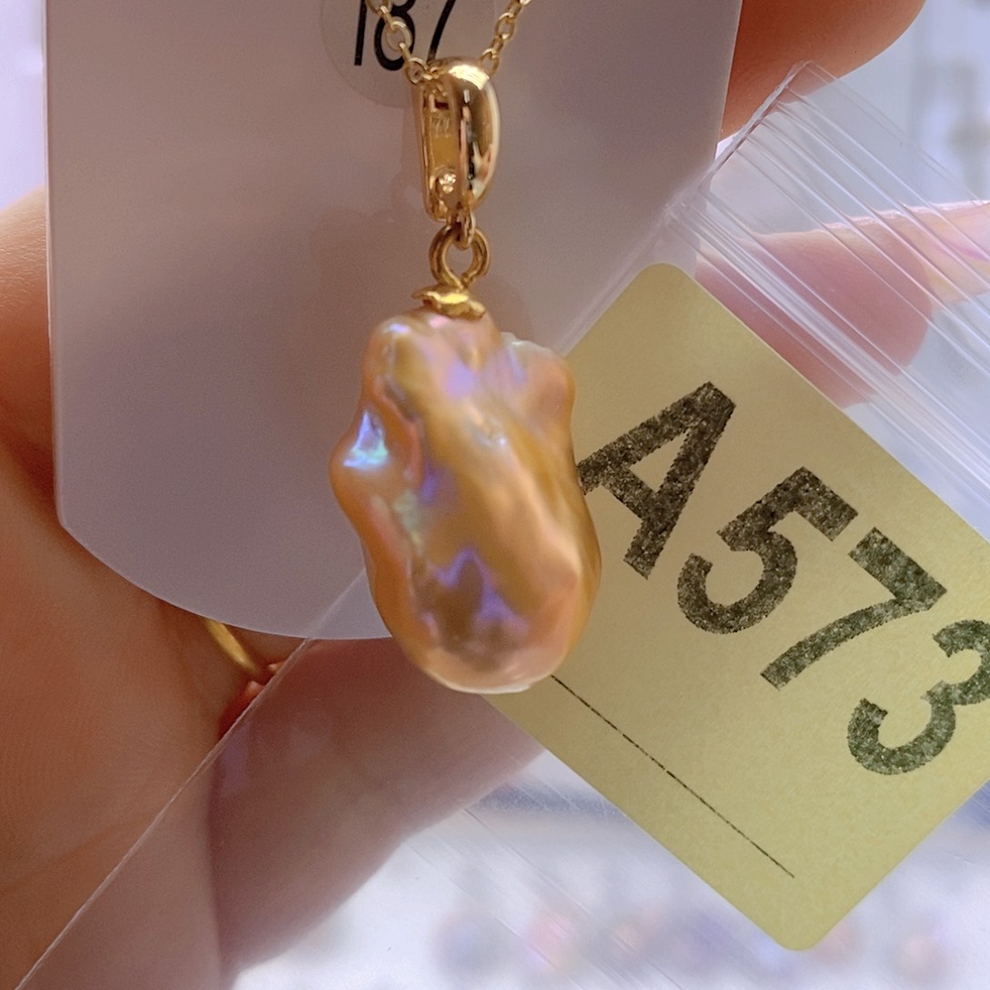 淡水珍珠颈饰银S925镶嵌