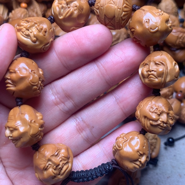 橄榄核手串/手链头一次