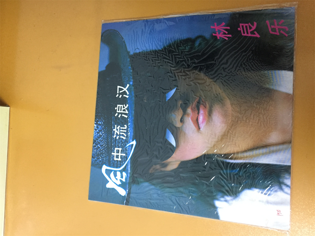  林良乐《风中流浪汉》黑胶唱片LP，原版全新未拆封。汕头音像出版社