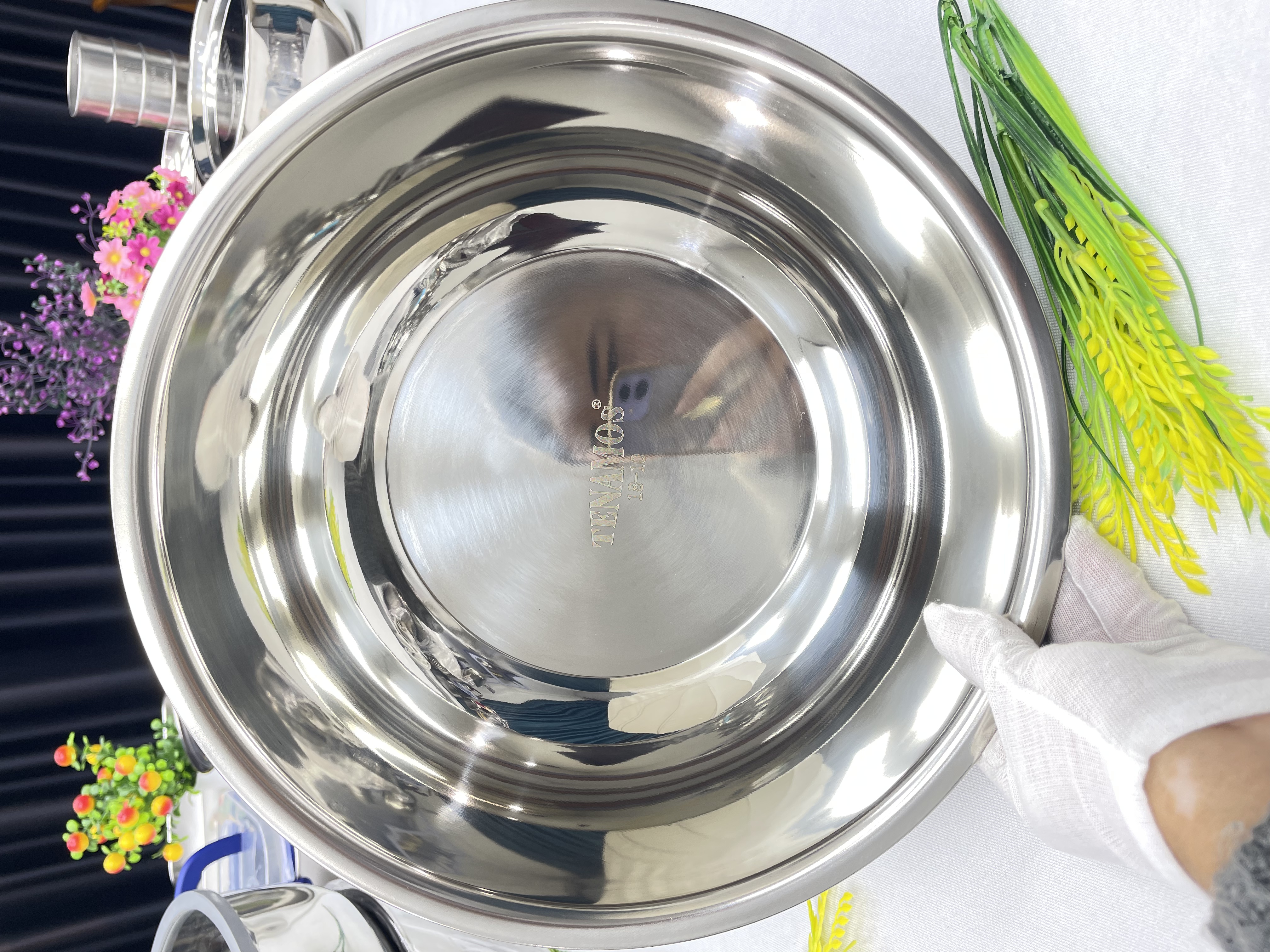 TMS 不锈钢加厚加深大盆和面盆