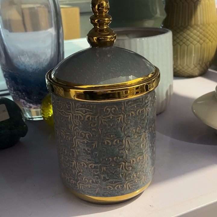 老***途陶瓷陶瓷盖盒收纳罐