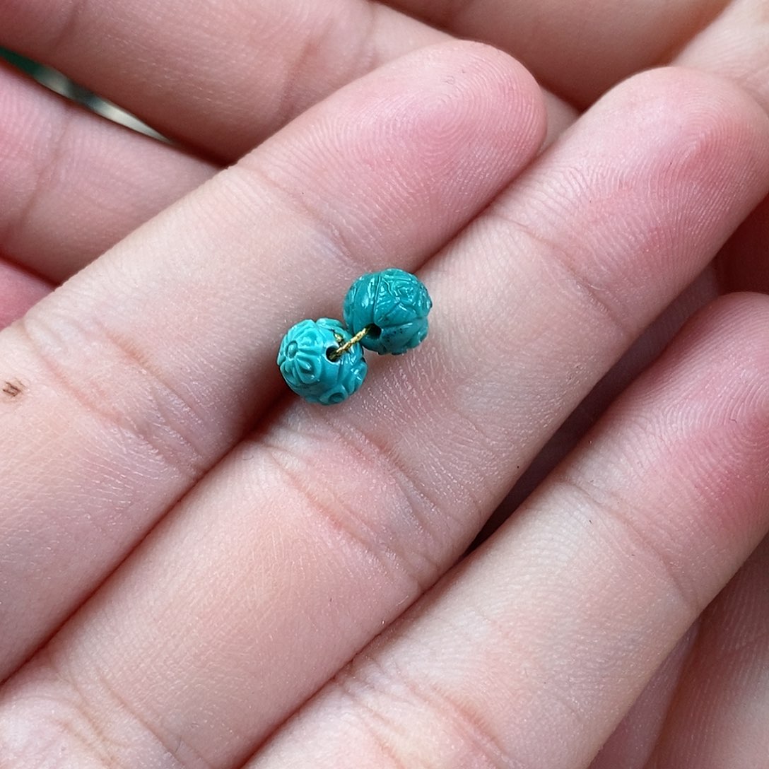 绿松石珠宝奇石未镶嵌