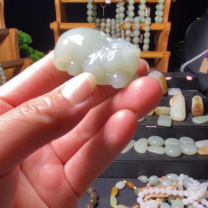 和田玉手链未镶嵌