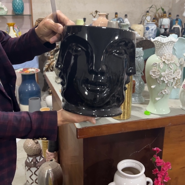 瓶高度25厘米口径19厘米微瑕捡漏干裂