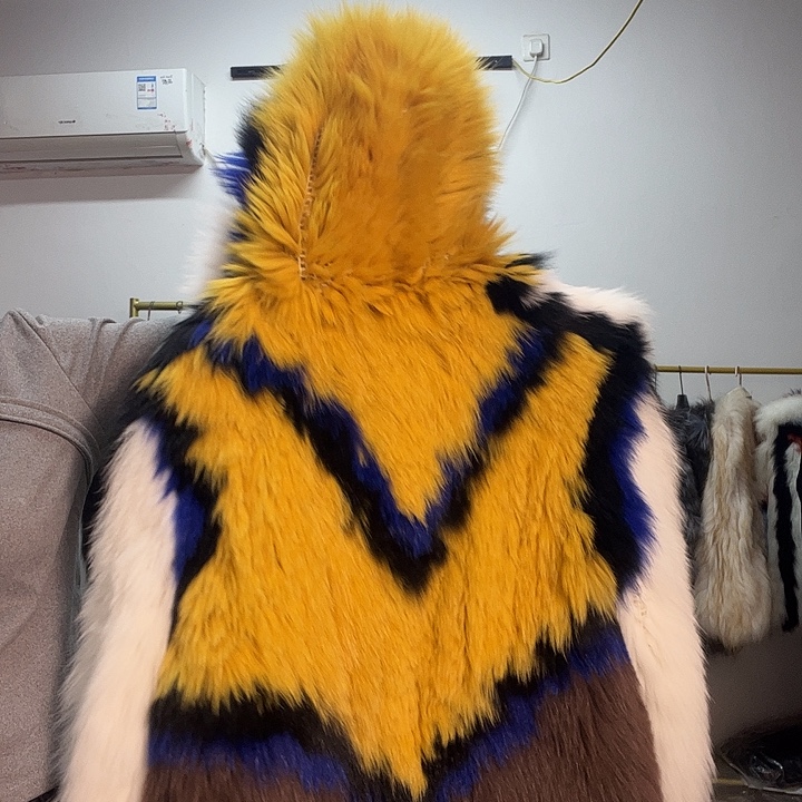 狐狸皮狐狸毛小熊狐狸编织