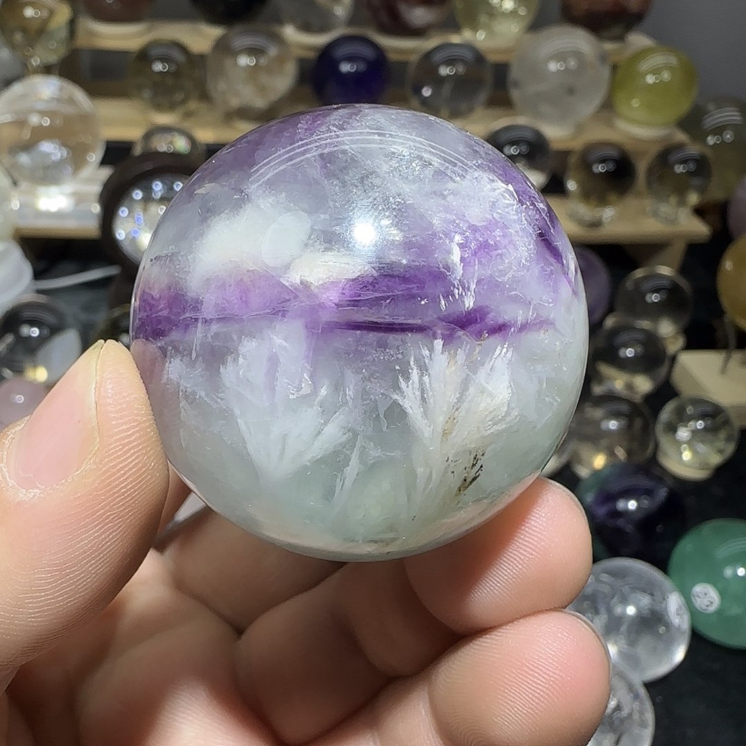水晶珠宝半成品未镶嵌羽毛