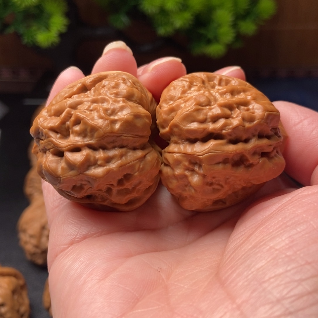 文玩核桃把件蛤蟆头38