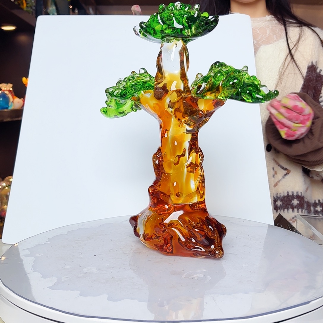 手工艺品琉璃琉璃色真的好好