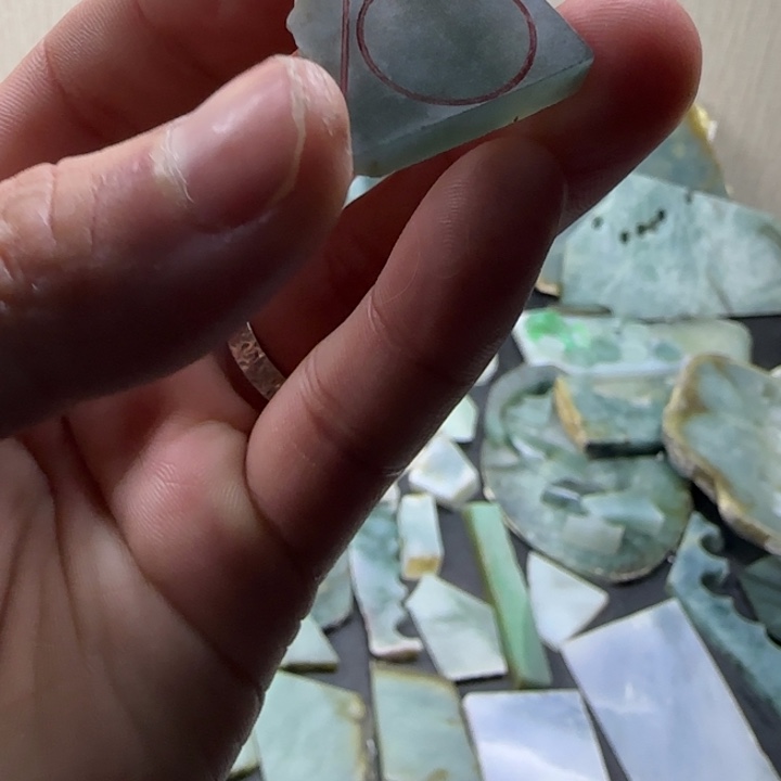 翡翠未镶嵌颈饰纯天然缅甸翡翠