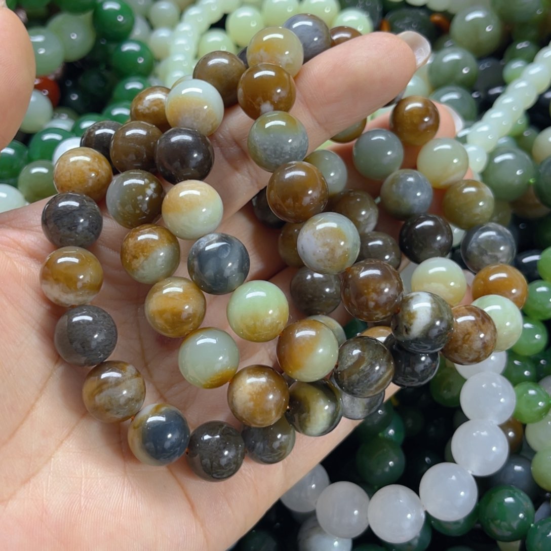 手链未镶嵌和田玉色****）多样性，拍一发一