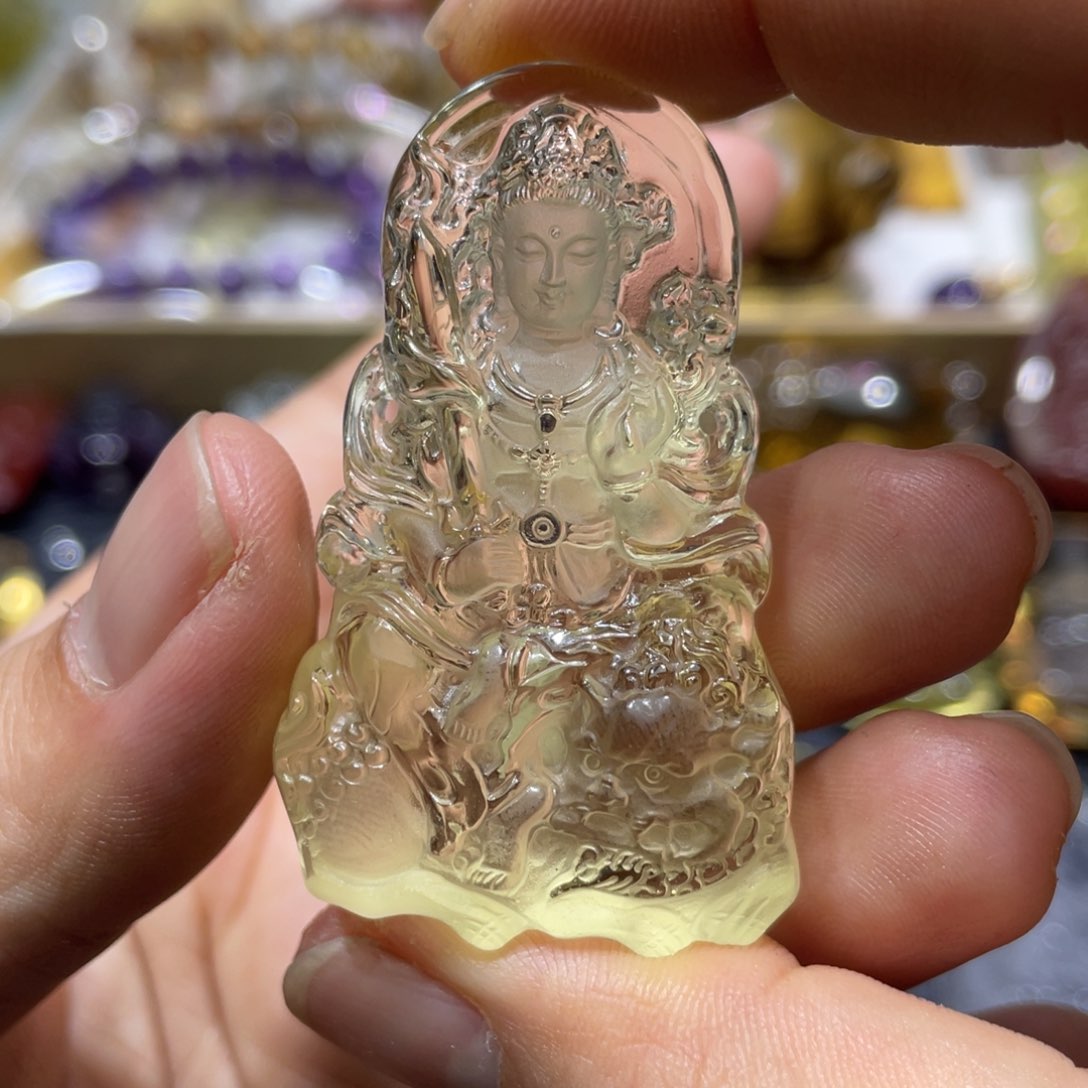 水晶颈饰未镶嵌定制