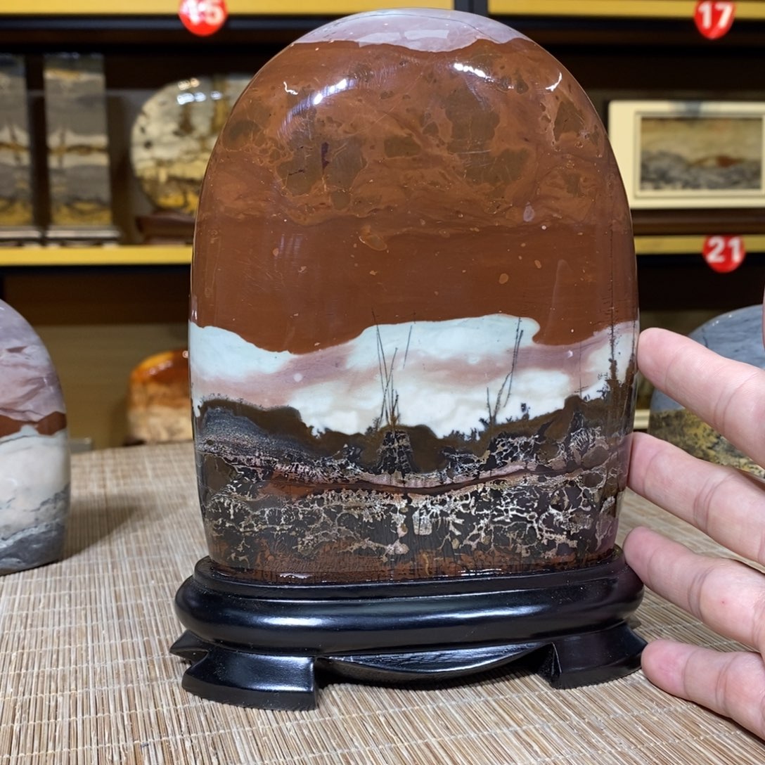 印石昌化石国画石